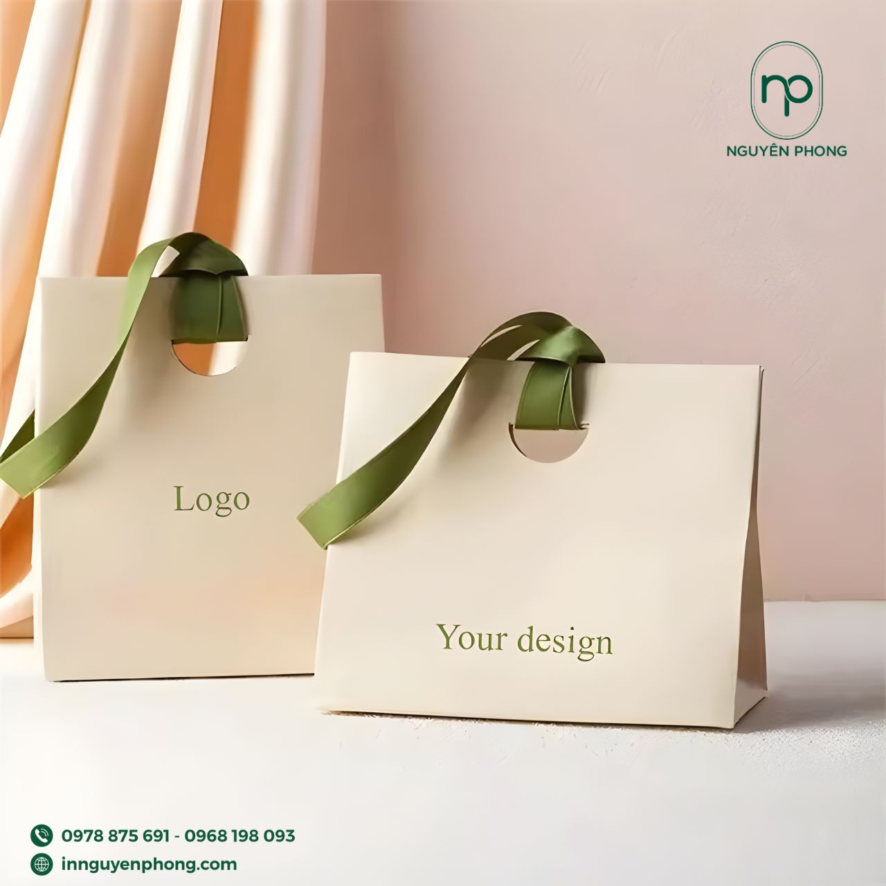 Mẫu túi giấy đựng đồng hồ cao cấp